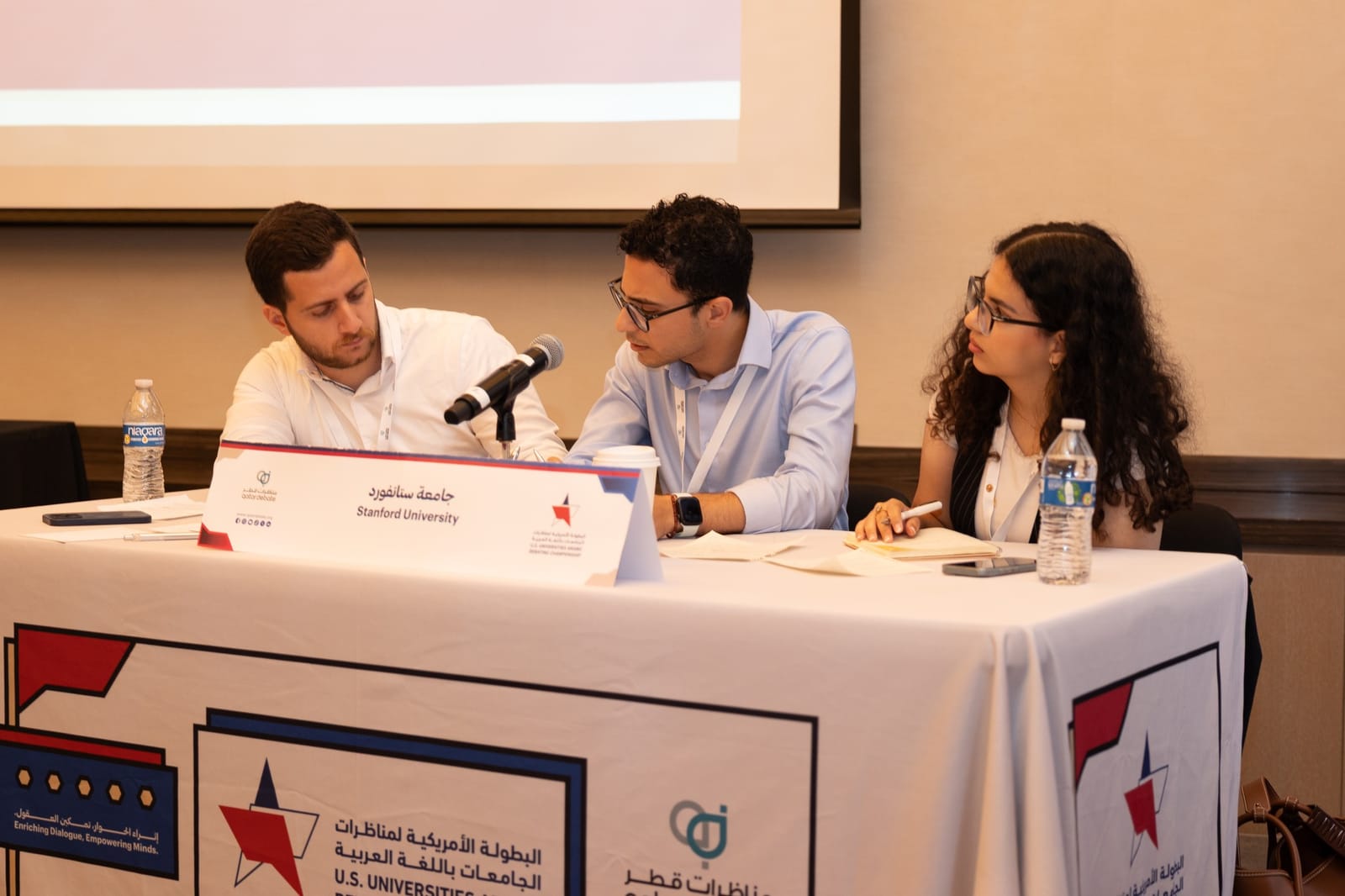 The 2025 Stanford Arabic Debate Team